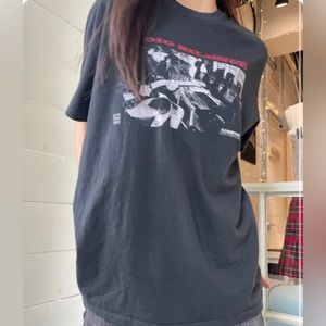 Brandy Melville Radio Silence Oversized Tee